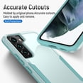 thumbnail image 3 of Supershield Case for Samsung Galaxy S22 Plus 5G, Dual Layer Military Grade Drop Proof Protective Cover Hard Shell Sturdy Durable Phone Case - Sky Blue, 3 of 3