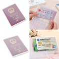 thumbnail image 4 of 10PCS Waterproof Multi Card Slots Passport case Waterproof passport cover Protective Cover Plastic PVC ID Card Protector Case, 4 of 8