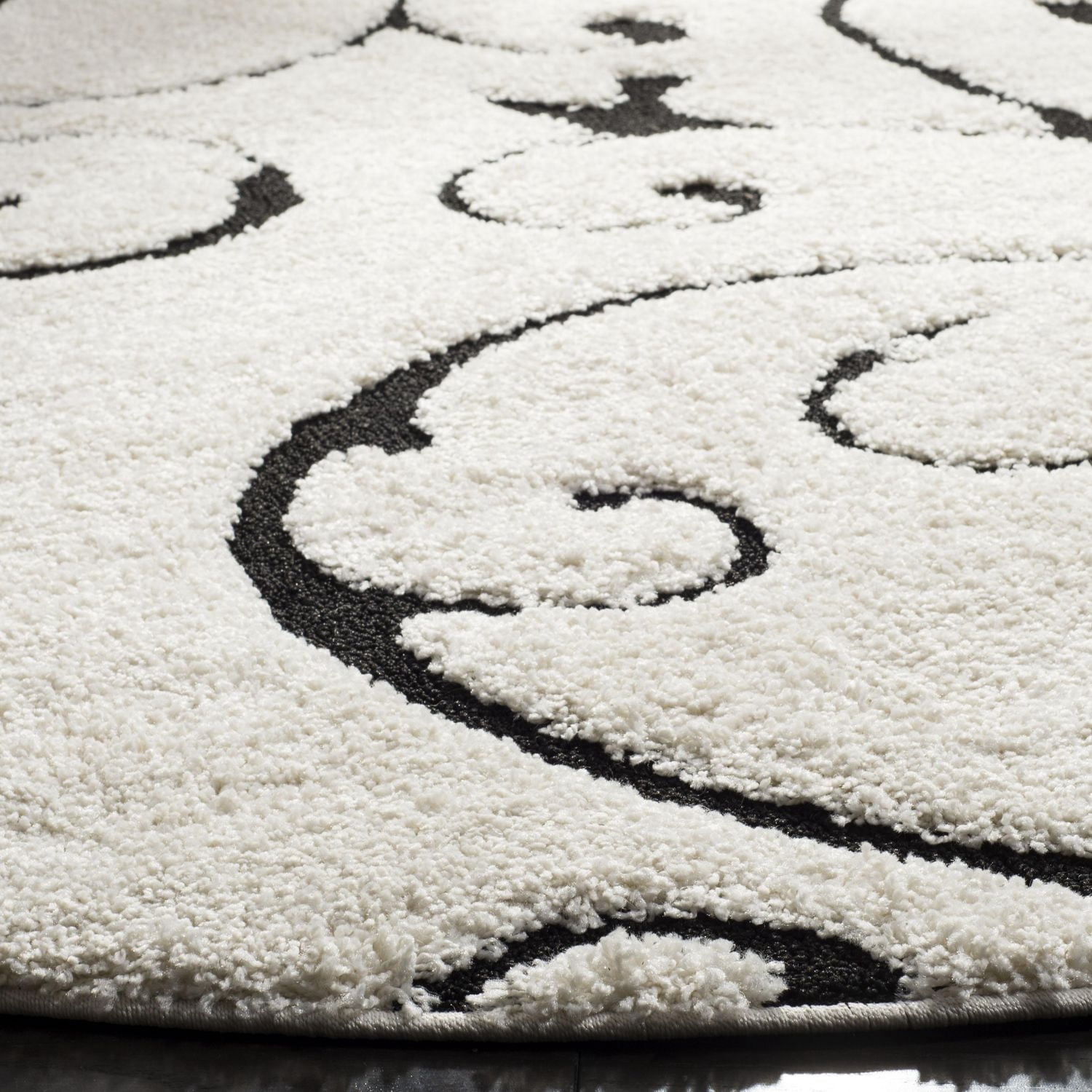 SAFAVIEH Florida Douglas Tapis Vignes Florales Shag