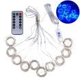 thumbnail image 2 of CNKOO 300LED 3x3Meter Curtain Strings Light USB 8-Mode Fairy Lamp with Remote Control, 2 of 8