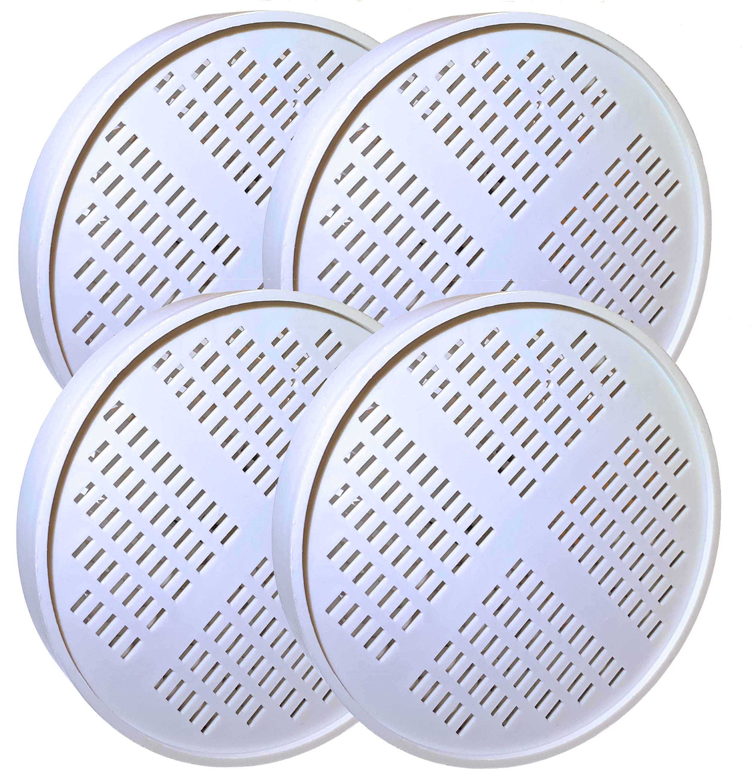 Cali Tropical Rain Shower Head Round Vitamin C & E Filter - 4 pack