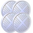 thumbnail image 1 of Cali Tropical Rain Shower Head Round Vitamin C & E Filter - 4 pack, 1 of 4