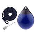 thumbnail image 2 of jinwen Boat Ball Dock Round with Inflatable Pin and Rope Protection Mooring Buoy with Black Rope, 2 of 9
