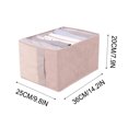 thumbnail image 3 of Multifunctional Wardrobe Organizer Visible Space-saving Multiple Compartments Storage 3PCS 7/7/9 Grids Washable Wardrobe Clothes Organizer Features:, 3 of 5