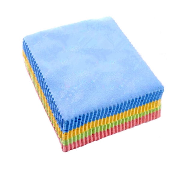ziyahi 100pcs Mixed Color Glasses Cloth Phone Screen Camera Lens Eyeglasses Microfiber Cleaning Cloth