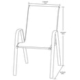thumbnail image 4 of Mainstays Sling Chair, 4 of 8