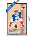 thumbnail image 3 of Patriots de la Nouvelle-Angleterre de la NFL - Logo rétro 14, 3 of 5