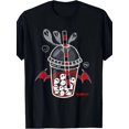 thumbnail image 1 of T Shirt Spookscene GhosTea Spooky Boba Emo Goth, 1 of 5