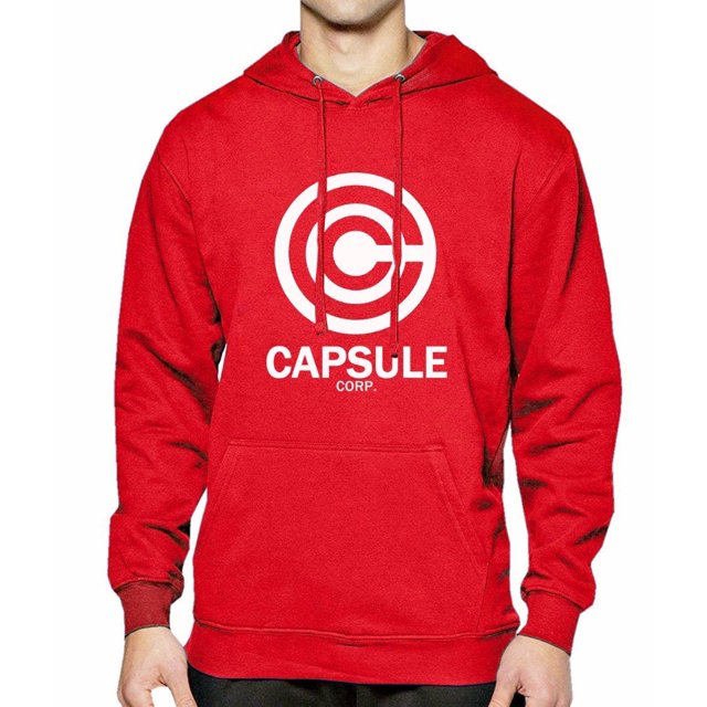 Chandails à Capuchon Capsule corp (Rougeblanc, TG)