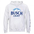 thumbnail image 1 of Busch Chandail à Capuchon Coloris Blanc avec Logo de Bière Légère - Petit, 1 of 5