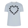 thumbnail image 5 of FAIWAD Men Summer Tops Short Sleeve Round Neck Printed T-Shirts Slim Stretch Workout Tops, 5 of 5