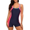 thumbnail image 3 of Charmo Maillot de Bain Sport une Pièce pour Femmes, Tenue de Plage, Maillots Mokini, 3 of 6