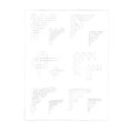 thumbnail image 2 of MakerAid® Celtic Corners Trace Facile Motif Réutilisable, 2 of 3