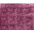 thumbnail image 4 of oneOone Georgette Viscose Fabric Greek Key Geometric Fabric Prints By Yard 42 Inches Wide, 4 of 4