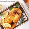 thumbnail image 4 of Non Stick Carbon Steel Baking Pan, Multifunctional Sheet Pan for Home Restaurant, Even Heat Distribution, Easy to Wash, 4 of 7