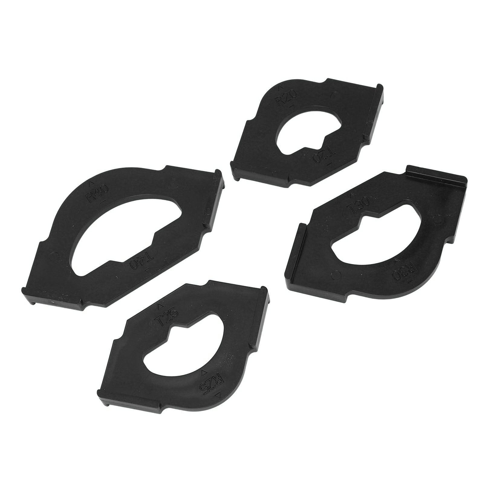 Tigne de corner du routeur, modèle de routeur de rayon de conception fixe ergonomique