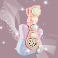 thumbnail image 4 of Lksixu Toddler Toys Educational Baby Toys Children's Early Education Enlightenment Small Guitars Light Projection Musical Instruments Baby Toys Learning Toys for Kids, 4 of 7