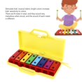 thumbnail image 4 of Xylophone pour Enfants, Meilleure Qualité d'Apprentissage Sonore Aluminium Plastique 8 Notes Piel Réglable avec Maillets pour Performance, 4 of 8