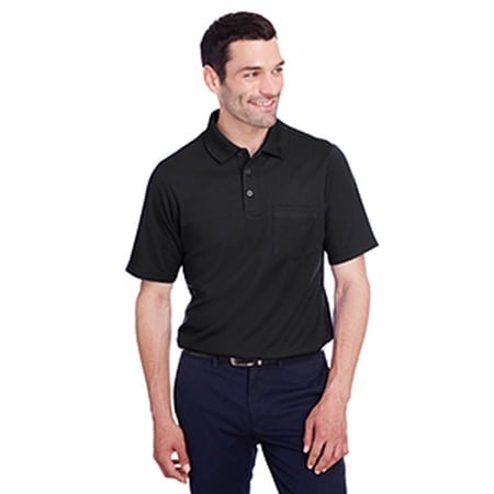 Polo Tressé PerformanceTM pour Hommes avec Poche DG20P