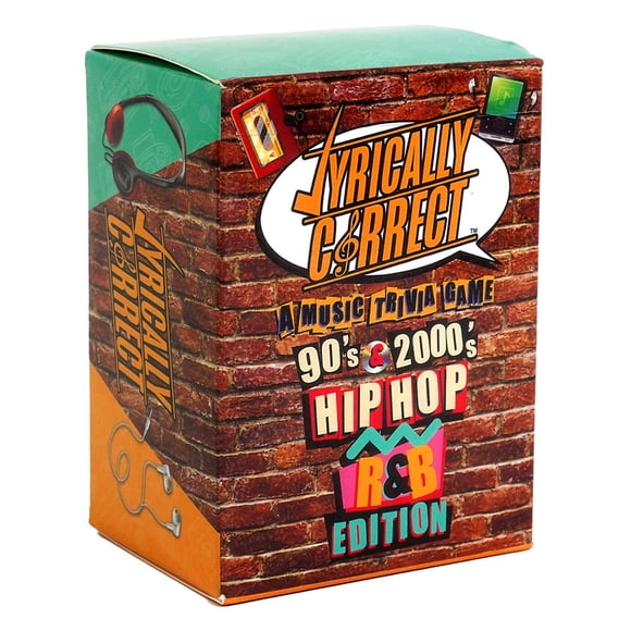 Lyrically Correct Adult Game Night and Fun Trivia Friends Party Music Game