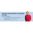 thumbnail image 5 of Hanes Ultimate Cotton Adult Fleece Full-Zip Hoodie , S, Deep Royal, 5 of 5