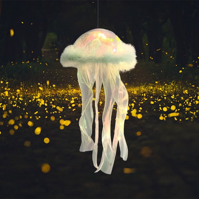 Kbndieu Jellyfish Lamp Jellyfish Lamp Ensemble de Matériaux, Gadgets du Réveillon du Nouvel An, Gadgets du Réveillon, Décorations, Décoration de Chambre, Gadgets de Table Essentiels pour la Maison