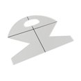 thumbnail image 1 of Ynlkorvg Biscuits Basket Bowl Pattern Template Seam Template Patchwork Template DIY Bowl, 1 of 3