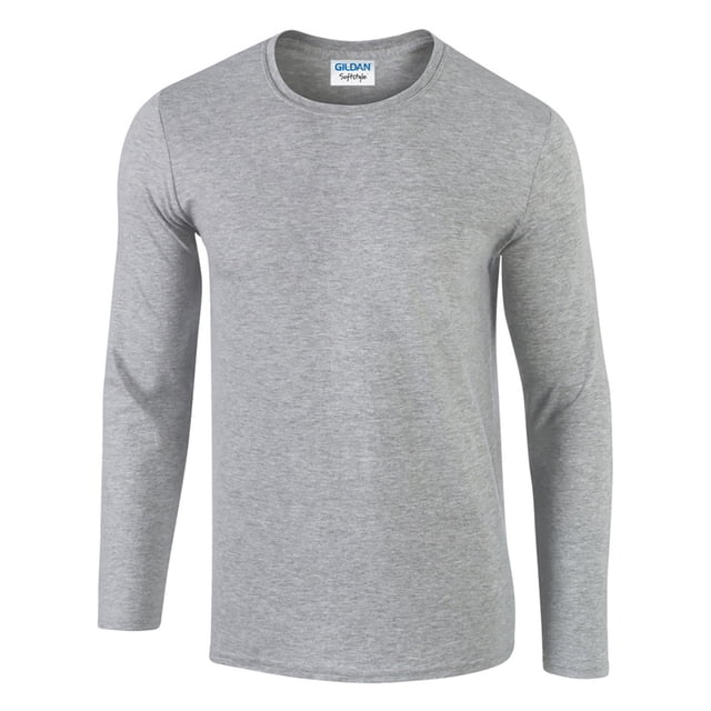 Gildan T-Shirt à Manches Longues Style Doux pour Hommes