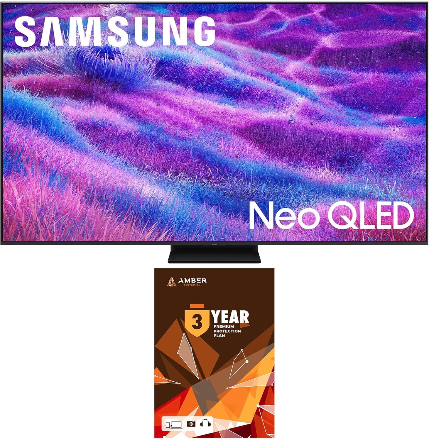 Samsung 85 inch QN80F Neo QLED 4K Mini-LED Smart TV 2025, 144Hz (Open Box)
