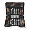 thumbnail image 2 of Expandable Kitchen Utensil Drawer Tray | Adjustable Silverware Organizer with Compartments | Kitchen Cutlery Storage Box for Forks, Knives, and Spoons | Home Drawer Organization Solution, 2 of 6