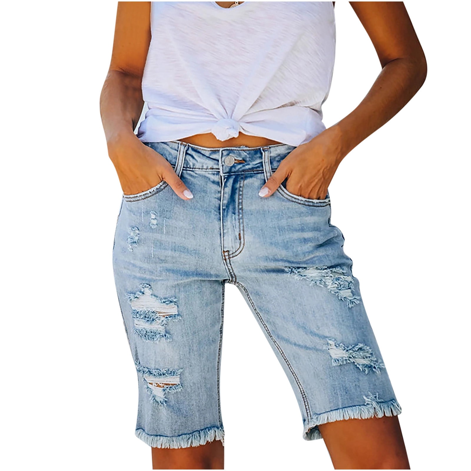 Pantalon Décontracté pour Femme, Poches Unies à Pampilles Tendance, Tissu Extensible Confortable, Tenue Quotidienne Polyvalente, Bas Tendance, Style Urbain, Matière Facile d'Entretien, Mode Tendance, Style Moderne, pour