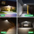thumbnail image 2 of 2/4Packs Outdoor Solar Light With Motion Sensor, 185 LED 3 Modes Outdoor Solar, 2 of 4