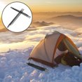thumbnail image 4 of FRCOLOR 2Pcs Fiberglass Tent Pole Kit Replacement Kit for Single Tent 6 Sections/Pcs, 4 of 5