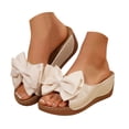 thumbnail image 3 of DAFEI Sandales pour Femmes Sandales de Plage Confortables Sandales de Plage pour Dames Chaussures Compensées d'Été Pantoufles pour Femmes Sandales Bohèmes Chaussures Mode, 3 of 8