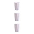thumbnail image 1 of relayinert Versatile Trash Can For Bedroom - Neat Look All Home Decoration Matchable White L 3Set, 1 of 6