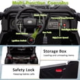 thumbnail image 4 of Yiwa 2 Seater Kids Ride on Car, 24V 7AH Electric UTV for Boys and Girls, Remote Control, Safety Belt, Horn, Bluetooth Music, Lights, 3 Speed Modes, Power Car Wheels, 4 of 8
