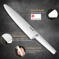 thumbnail image 2 of Hecef 15 Piece Knife Block Set, Ultra Sharp Blades with Steak Knives, Sharpening Steel, 2 of 13