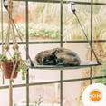 thumbnail image 2 of K&H EZ Mount Single Kitty Window Sill Gray, 2 of 7