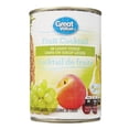 thumbnail image 1 of Great Value Cocktail de Fruits dans un Sirop Léger, 1 of 2