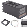 thumbnail image 1 of Digital Temperature Controller, High Accuracy Smart PID Thermostat Temperature Controller Waterproof Probe  For Chicken House For Electric Power 25A,40A, 1 of 8
