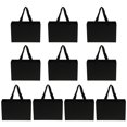 thumbnail image 1 of MasteelfCA 10pcs Durable Paper Tote Bags Shopping Paper Bags Gift Paper Bags with Handle, 1 of 8