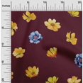 thumbnail image 1 of oneOone Polyester Lycra Fabric Flower Watercolor Print Sewing Fabric BTY 56 Inch Wide, 1 of 4