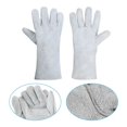 thumbnail image 2 of Welding Gloves Work Gloves Leather Resistant Protection Work Gloves Welding Protective, 2 of 6