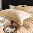 thumbnail image 4 of Zhuge Bed Sheets Set, Bedding Sheets Pillowcases Kit, Twin Bed Set, Hotel Bedding, Home Decor(Khaki), 4 of 5