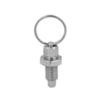 thumbnail image 1 of Qualitchoice Index Plunger With Ring Pull Index Plunger Knob Spring Spring Loaded Lock Pin M16-10 Stainless Steel, 1 of 8