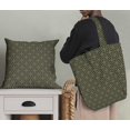 thumbnail image 5 of Soimoi Green Modal Satin Fabric Arrow & Diamond Geometric Print Fabric by Yard 42 Inch Wide, 5 of 5