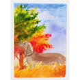 thumbnail image 1 of Carolines Treasures CK1932GF Fall Red Dachshund Garden Size Flag, 1 of 3