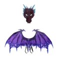 thumbnail image 3 of Dragon Costume Dragon Wing Adults Masquerade Cosplay Dinosaur Set, 3 of 10