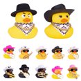 thumbnail image 2 of Car Rubber Duck Ornaments Dash Duck Decorations for Car Dashboard Ornament Decoration Accessories with Musical Instruments L, 2 of 5
