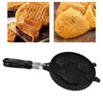 thumbnail image 1 of Fish Waffle Maker Pan, Uniform Heating Aluminum Taiyaki Pan  for Snack Bars, 1 of 7